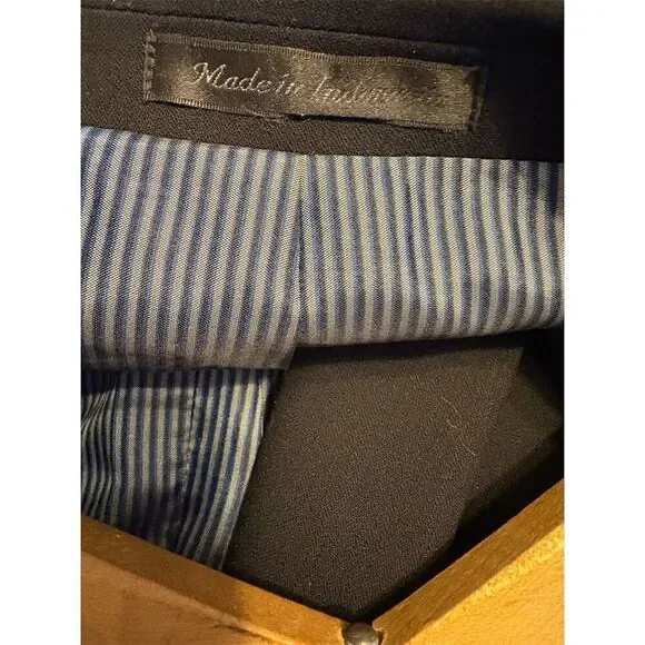 Calvin Klein Men's Slim Fit Blazer 47 Navy Blue Formal Two-Button